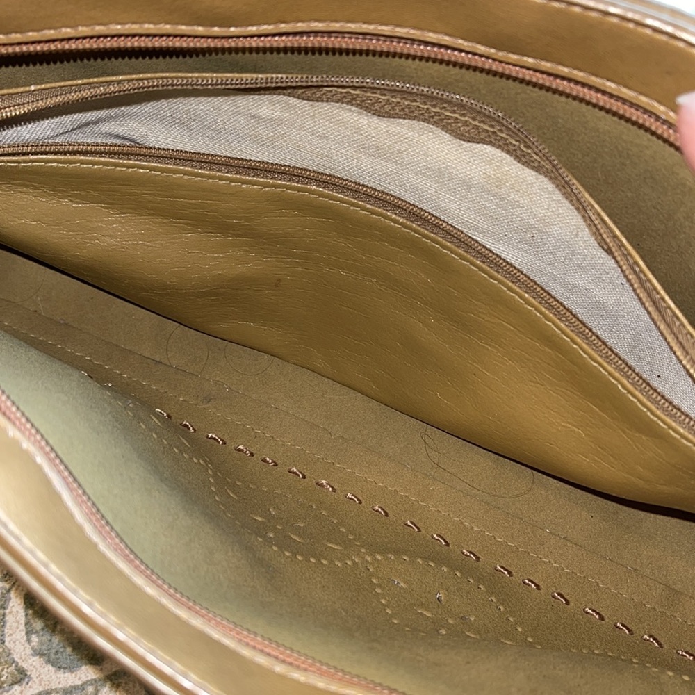 Mondani brown shoulder bag - Picture 6 of 8
